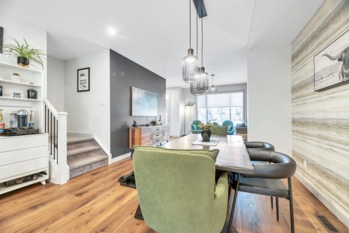 159 Wolf Hollow Park Se, Calgary, AB - Indoor Photo Showing Dining Room