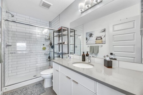 159 Wolf Hollow Park Se, Calgary, AB - Indoor Photo Showing Bathroom