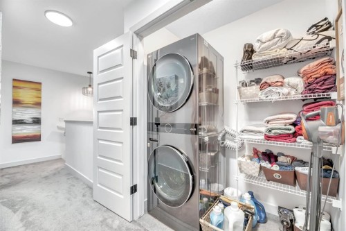 159 Wolf Hollow Park Se, Calgary, AB - Indoor Photo Showing Laundry Room