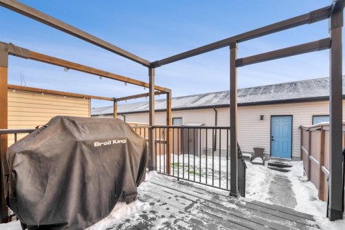 159 Wolf Hollow Park Se, Calgary, AB - Outdoor With Deck Patio Veranda With Exterior