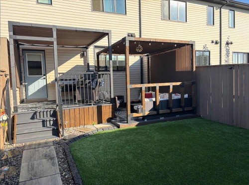 159 Wolf Hollow Park Se, Calgary, AB - Outdoor With Deck Patio Veranda With Exterior