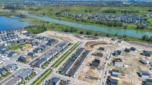 159 Wolf Hollow Park Se, Calgary, AB - Outdoor With Body Of Water With View