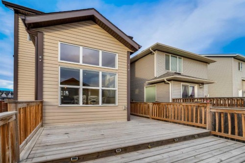 69 Skyview Point Common Ne, Calgary, AB - Outdoor With Deck Patio Veranda With Exterior