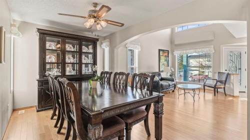 227 Rocky Ridge Close Nw, Calgary, AB - Indoor Photo Showing Dining Room
