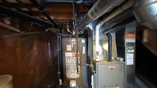 257 Macewan Glen Drive Nw, Calgary, AB - Indoor Photo Showing Basement