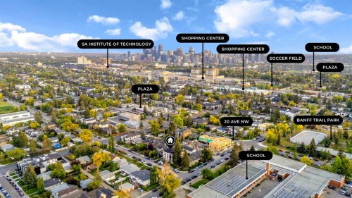 2019 21 Avenue Nw, Calgary, AB - Outdoor With View