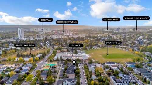 2019 21 Avenue Nw, Calgary, AB - Outdoor With View
