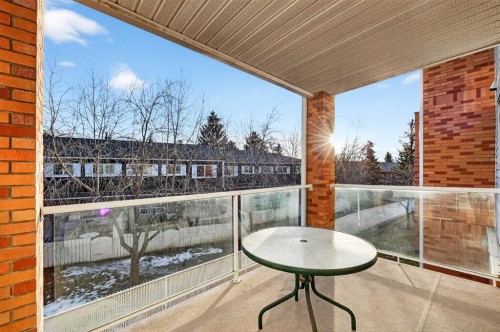 210-165 Manora Place Ne, Calgary, AB - Outdoor With Balcony With Exterior