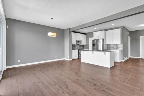 263 Chaparral Valley Way Se, Calgary, AB - Indoor Photo Showing Kitchen With Upgraded Kitchen