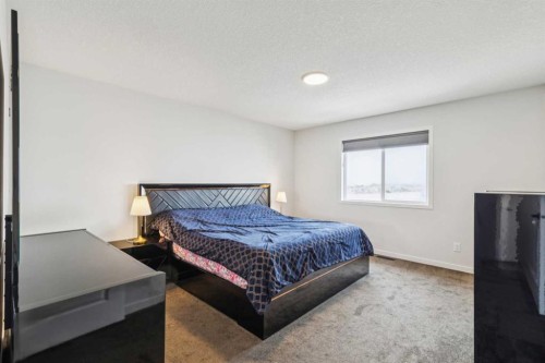 86 Creekside Way Sw, Calgary, AB - Indoor Photo Showing Bedroom