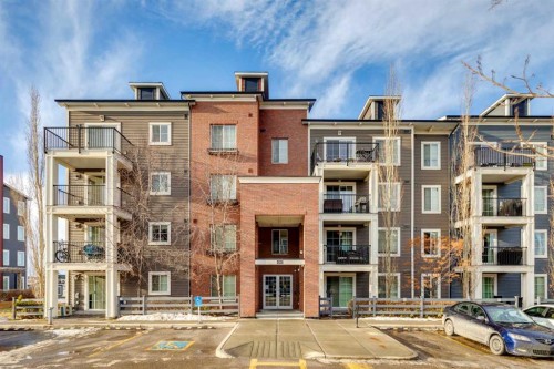 4401-99 Copperstone Park Se, Calgary, AB - Outdoor With Balcony With Facade