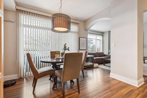 305-4 14 Street Nw, Calgary, AB - Indoor Photo Showing Dining Room