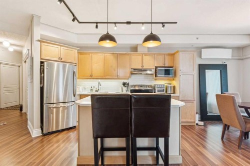 305-4 14 Street Nw, Calgary, AB - Indoor Photo Showing Kitchen