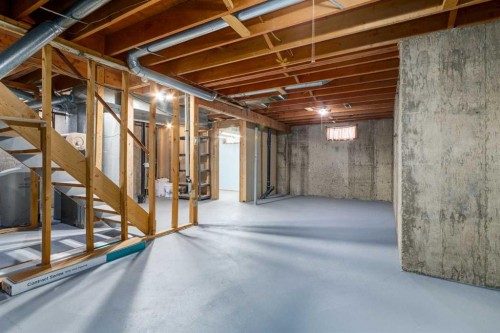 60 Bedford Circle Ne, Calgary, AB - Indoor Photo Showing Basement