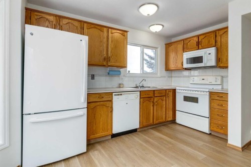 60 Bedford Circle Ne, Calgary, AB - Indoor Photo Showing Kitchen With Double Sink