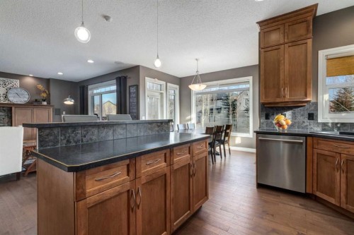227 Tuscany Glen Park Nw, Calgary, AB - Indoor Photo Showing Kitchen With Upgraded Kitchen