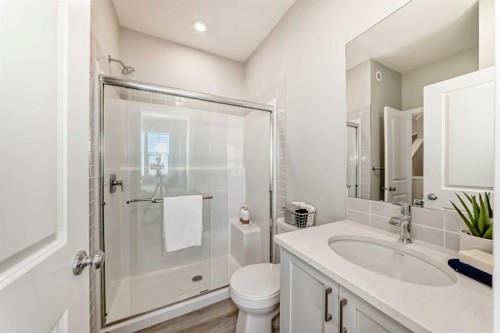 270 Sora Way Se, Calgary, AB - Indoor Photo Showing Bathroom