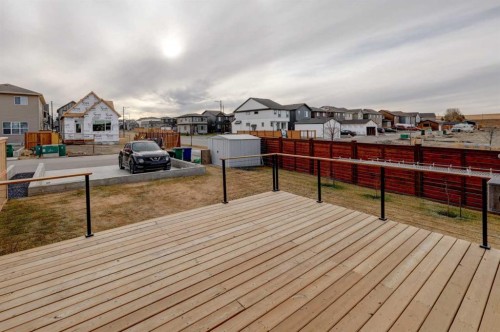 1601 Chinook Gate Drive Sw, Airdrie, AB - Outdoor With Deck Patio Veranda