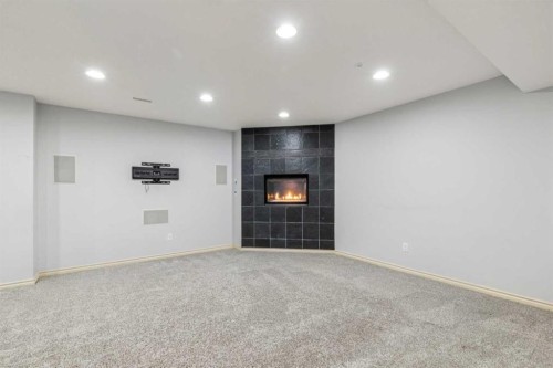 305 Tuscany Vista Road Nw, Calgary, AB - Indoor Photo Showing Basement