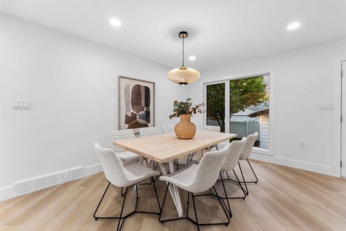 10404 Maplemont Road Se, Calgary, AB - Indoor Photo Showing Dining Room