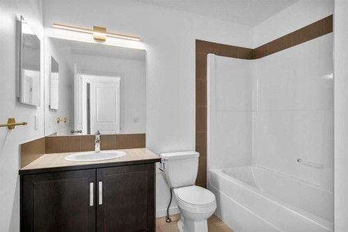 114 New Brighton Landing Se, Calgary, AB - Indoor Photo Showing Bathroom