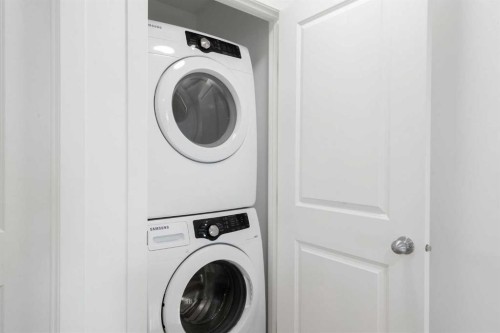 114 New Brighton Landing Se, Calgary, AB - Indoor Photo Showing Laundry Room