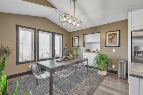 210 Copperstone Grove Se, Calgary, AB - Indoor Photo Showing Dining Room