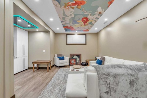 210 Copperstone Grove Se, Calgary, AB - Indoor Photo Showing Basement