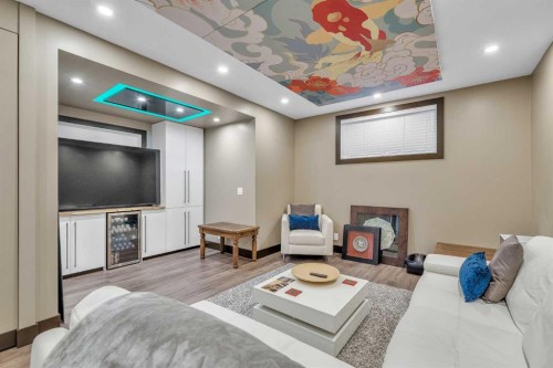 210 Copperstone Grove Se, Calgary, AB - Indoor Photo Showing Basement