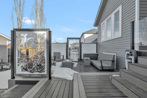 210 Copperstone Grove Se, Calgary, AB - Outdoor With Deck Patio Veranda With Exterior