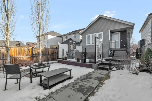 210 Copperstone Grove Se, Calgary, AB - Outdoor With Deck Patio Veranda