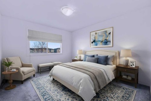 187 Sage Hill Green Nw, Calgary, AB - Indoor Photo Showing Bedroom