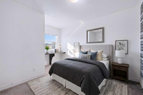 187 Sage Hill Green Nw, Calgary, AB - Indoor Photo Showing Bedroom