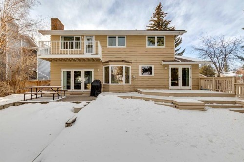 212 Oakside Circle Sw, Calgary, AB - Outdoor With Balcony