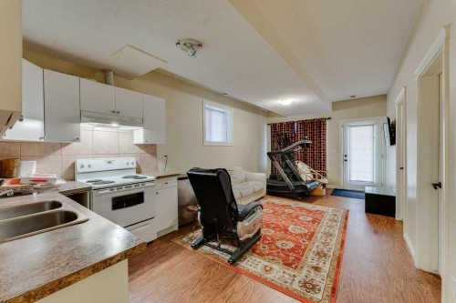 415 Taralake Way Ne, Calgary, AB - Indoor Photo Showing Kitchen With Double Sink