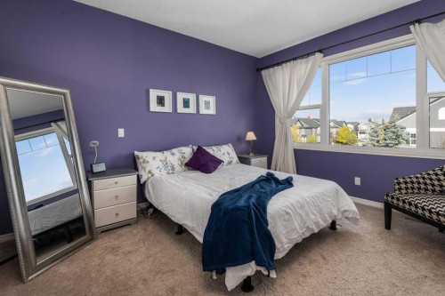 390 River Heights Crescent, Cochrane, AB - Indoor Photo Showing Bedroom