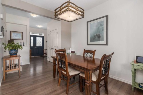 390 River Heights Crescent, Cochrane, AB - Indoor Photo Showing Dining Room