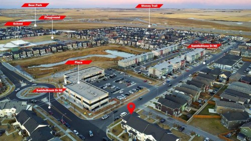 8370 Saddlebrook Drive Ne, Calgary, AB -  With View