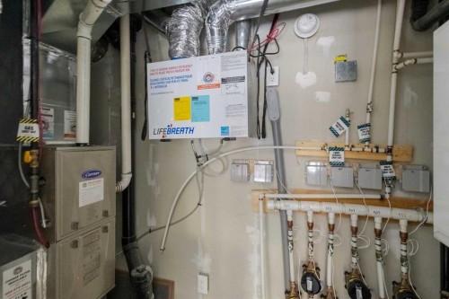 405-20295 Seton Way Se, Calgary, AB - Indoor Photo Showing Basement