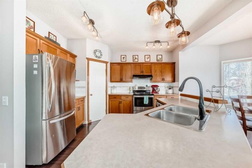38 Mt Douglas Close Se, Calgary, AB - Indoor Photo Showing Kitchen With Stainless Steel Kitchen With Double Sink