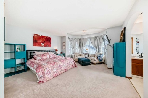 38 Mt Douglas Close Se, Calgary, AB - Indoor Photo Showing Bedroom