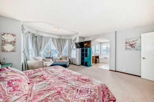 38 Mt Douglas Close Se, Calgary, AB - Indoor Photo Showing Bedroom