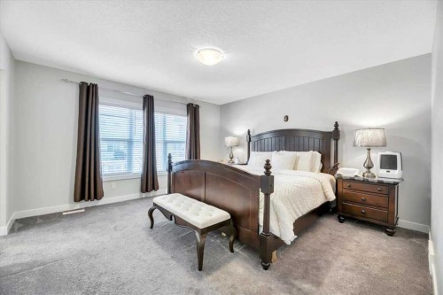 81 Legacy Woods Place Se, Calgary, AB - Indoor Photo Showing Bedroom