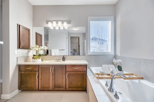 175 Everbrook Drive Sw, Calgary, AB - Indoor Photo Showing Bathroom