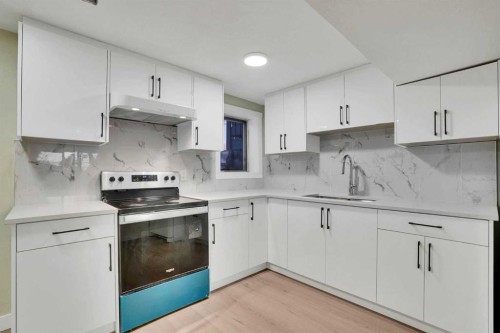 3908 49 Street Ne, Calgary, AB - Indoor Photo Showing Kitchen