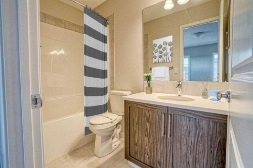103 Dawson Harbour Hill, Chestermere, AB - Indoor Photo Showing Bathroom