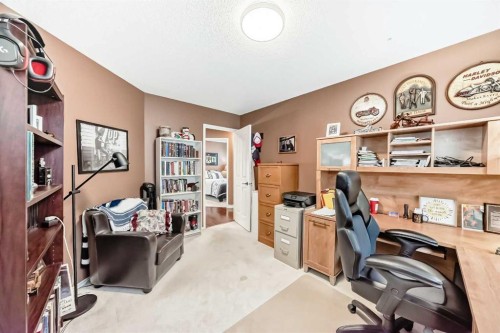 9834 Hidden Valley Drive Nw, Calgary, AB - Indoor Photo Showing Office