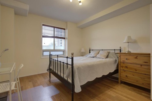 1406-683 10 Street Sw, Calgary, AB - Indoor Photo Showing Bedroom