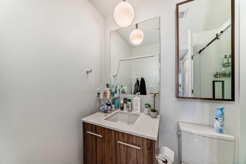 1313-730 2, Calgary, AB - Indoor Photo Showing Bathroom