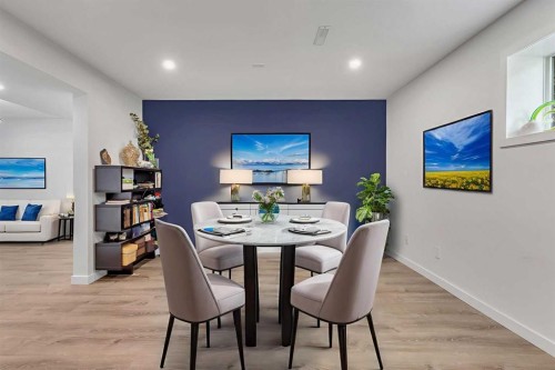 10913 Hidden Valley Drive Nw, Calgary, AB - Indoor Photo Showing Dining Room